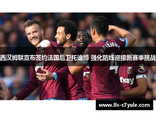 西汉姆联宣布签约法国后卫托迪博 强化防线迎接新赛季挑战 西汉姆联宣布签约法国后卫托迪博 强化防线迎接新赛季挑战